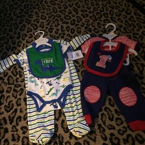 Two still with tags 3 peace sets